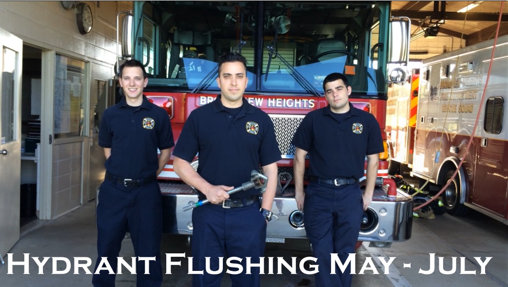Hydrant Flushing Picture May to July